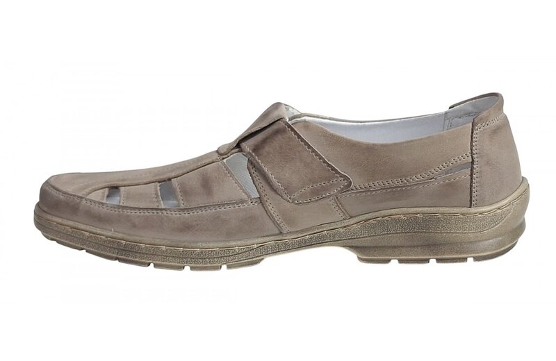 Sandale barbati casual din piele naturala - Model Nisip SCV3SP